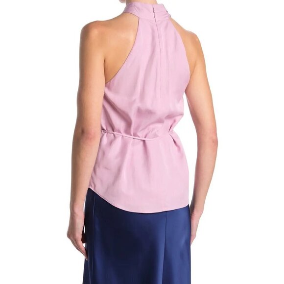 NWT Club Monaco sleeveless cross over V-neck blouse top, 8 - Picture 2 of 9
